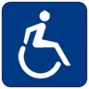 symbol for someone who uses a wheelchair